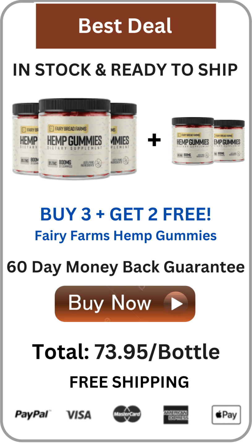 offer on Fairy Farms Hemp Gummies